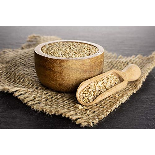 Organic Unhulled Sesame Seeds, 8 Pounds — Natural, Whole, White,
