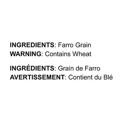 Pearled Farro Grain, 3 Pounds - Kosher, Vegan, Whole Grain In Bu