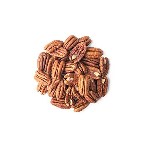 Pecan Halves, 1 Pound – Non-GMO Verified, Raw Pecan Nuts, Large ...