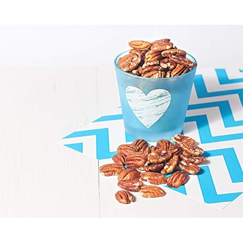 Pecan Halves, 1 Pound – Non-GMO Verified, Raw Pecan Nuts, Large ...