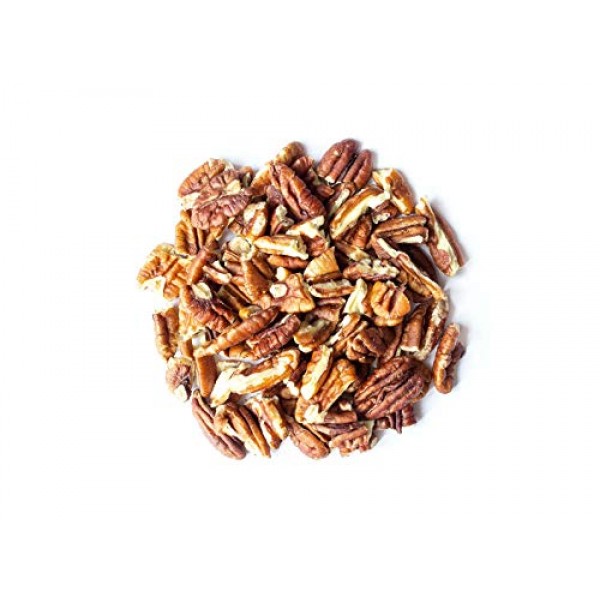 Pecans Pieces, 1 Pound — Raw, Chopped, Unsalted, Unroasted, Kosh...