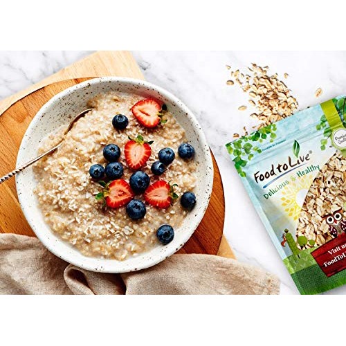 Quick Cooking Rolled Oats, 8 Ounces — Non-GMO Verified, 1 Minute...