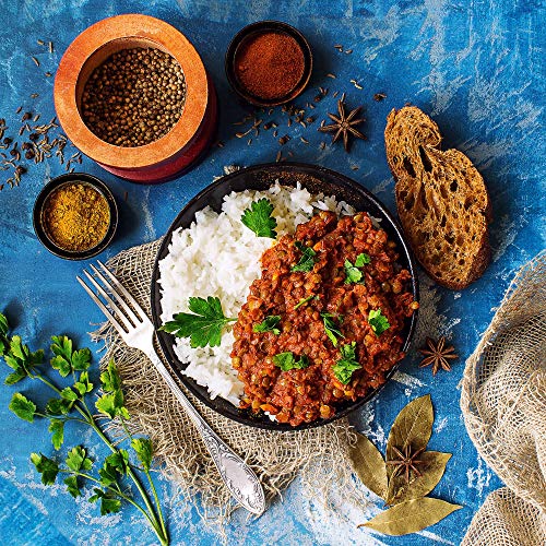 Red Lentils Whole, 10 Pounds - Kosher, Raw, Vegan, Sproutable, Bulk