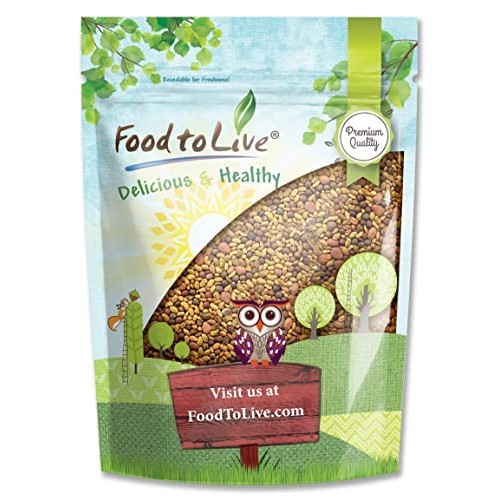 Spicy Mix of Sprouting Seeds, 2.5 Pounds - Broccoli, Radish, Alf...