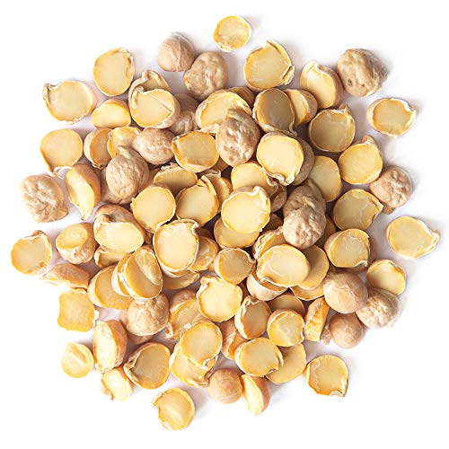 Split Garbanzo Beans, 10 Pounds - Vegan, Kosher, Bulk, Dried Spl