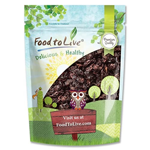 Sun-Dried Dark Sweet Cherries, 4 Pounds – Unsweetened Whole Raw ...