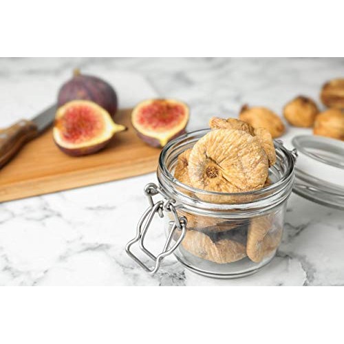 Turkish Smyrna Figs, 12 Ounces - Dried Raw Fruits, Kosher, Vegan