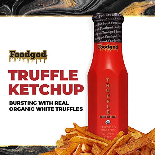 Foodgod Truffle Ketchup 9 Oz - Made With Real White Truffles A