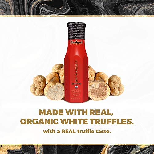 Foodgod Truffle Ketchup 9 Oz - Made With Real White Truffles A