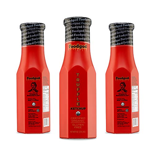 Foodgod Truffle Ketchup 9 Oz - Made With Real White Truffles A