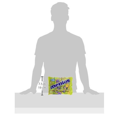 Foodkoncept 100 Pieces Mentos Chewy Mints, Assorted Mixed Fruit,...