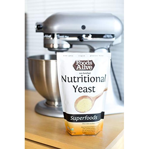 Foods Alive Nutritional Yeast Flakes, Non-Fortified, Non-Gmo, Ve