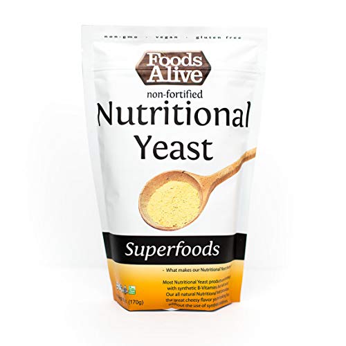 Foods Alive Nutritional Yeast Flakes, Non-Fortified, Non-Gmo, Ve