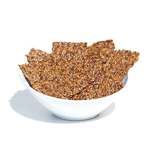 Foods Alive Ginger Snap Flax Crackers - Delicious All-Flax Vegan