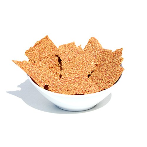 Foods Alive Onion Garlic Flax Crackers - Delicious All-Flax Vega