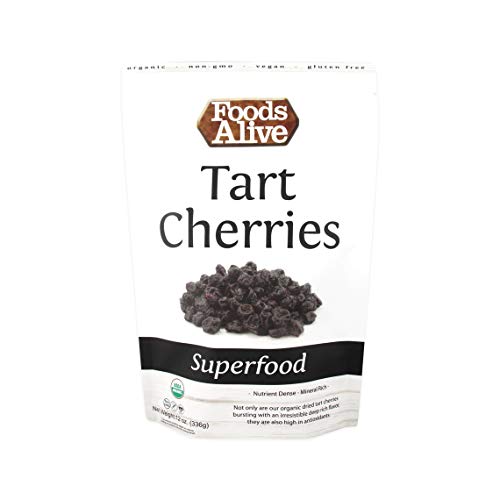 Foods Alive Tart Cherries - Organic, Gluten-Free, Vegan, Rich Fl