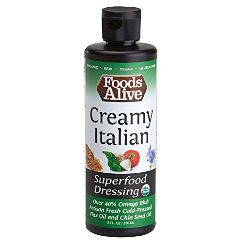 Superfood Dressing, Creamy Italian, Organic, 8Oz