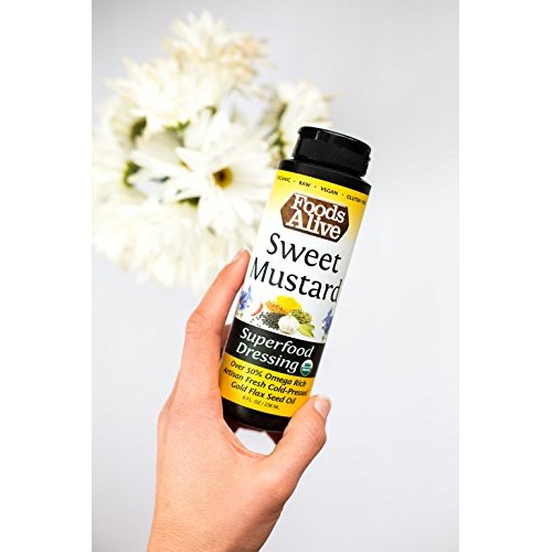 Superfood Dressing, Sweet Mustard, Organic, 16Oz