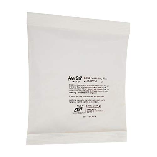 Foothill Farms Salsa Seasoning Mix, 5 Oz Pouch Pack Of 12