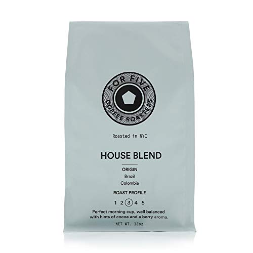For Five Coffee Roasters Nyc House Blend Medium Roast Origin: B