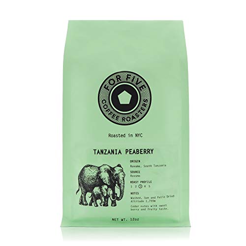 For Five Coffee Roasters Tanzania Peaberry Medium Roast Origin: