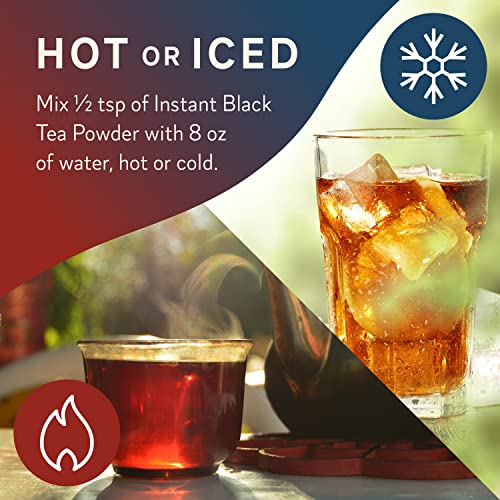 Forage & Flourish - Instant Black Tea Powder - Just One Ingredie...