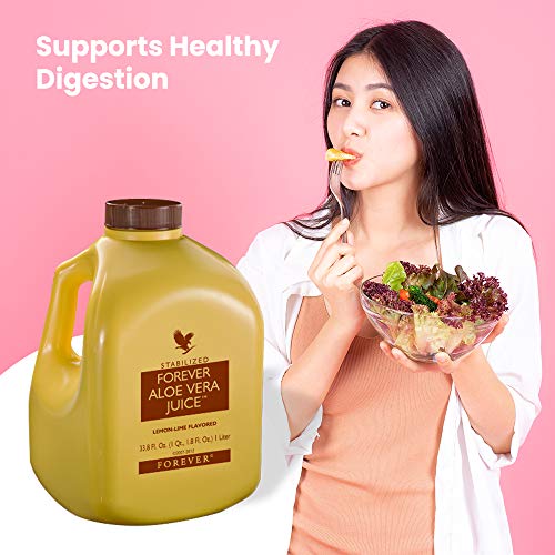 Forever Living Aloe Vera Juice 33.8 Oz., Lemon-Lime Flavored Forever Living Aloe Vera Juice 33.8 Oz., Lemon-Lime Flavored