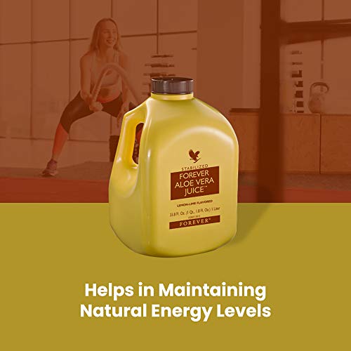 Forever Living Aloe Vera Juice 33.8 Oz., Lemon-Lime Flavored Forever Living Aloe Vera Juice 33.8 Oz., Lemon-Lime Flavored