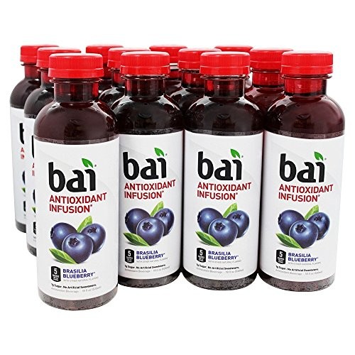 Bai - Antioxidant Infusion Beverage Brasillia Blueberry - 12 Bot