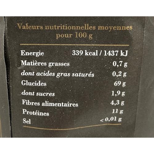 1kg Foricher Bagatelle T65 Flour, Label Rouge - 100% French Whea...
