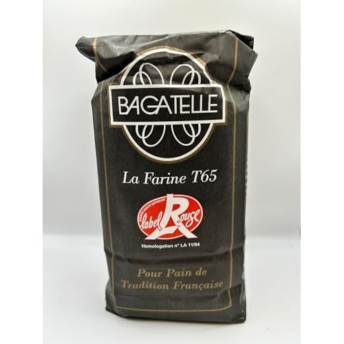 1kg Foricher Bagatelle T65 Flour, Label Rouge - 100% French Whea...