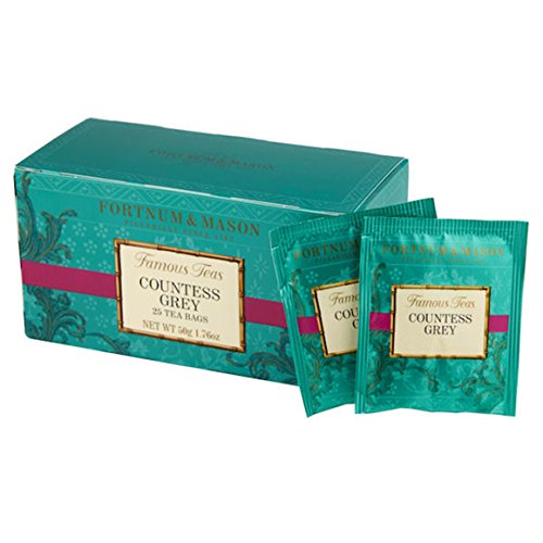 Fortnum &Amp; Mason British Tea, Countess Grey, 25 Count Teabags 1