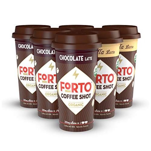 Forto Coffee Shots - Variety Pack, Ready-To-Drink On The Go, Col