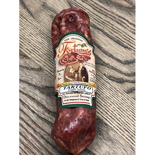 All Natural Salami With Black Truffle - Tartufo - 6 Oz Stick