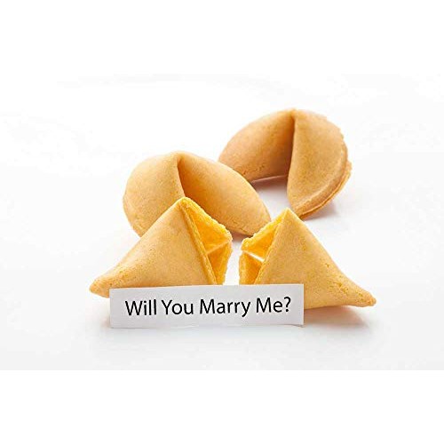 Will You Marry Me? Fortune Cookies - Individually Wrapped - 1