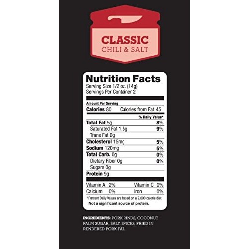 All Flavors 6 Pack 4505 Chicharrones, Fried Pork Rinds