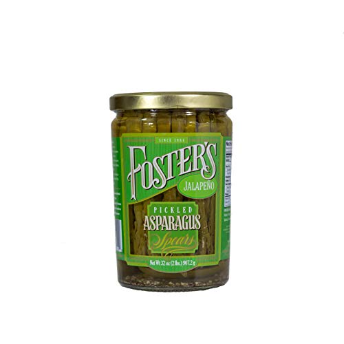 Fosters Pickled Asparagus Jalapeño, 32Oz. Pack Of 3