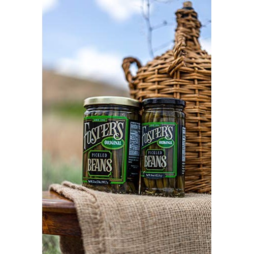Fosters Pickled Green Beans Original, 32Oz. 3 Pack