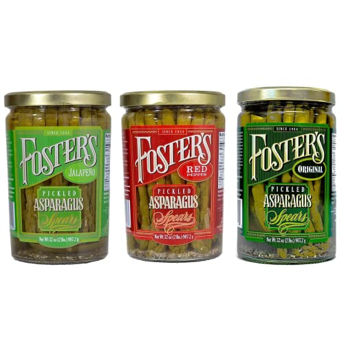 Fosters Variety Pack - Pickled Asparagus 3 / 32Oz Jars
