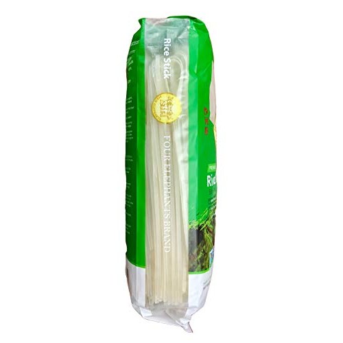 Four Elephants Premium Rice Stick Noodle Non-Gmo Verified 1Pack