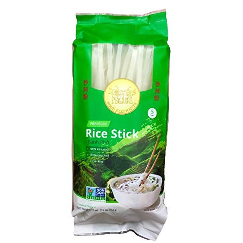Four Elephants Premium Rice Stick Noodle Non-Gmo Verified 1Pack