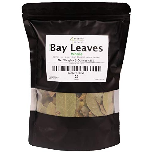 Four Seasons Harvest Bay Leaves Whole Non-Gmo &Amp; Kosher Certifie