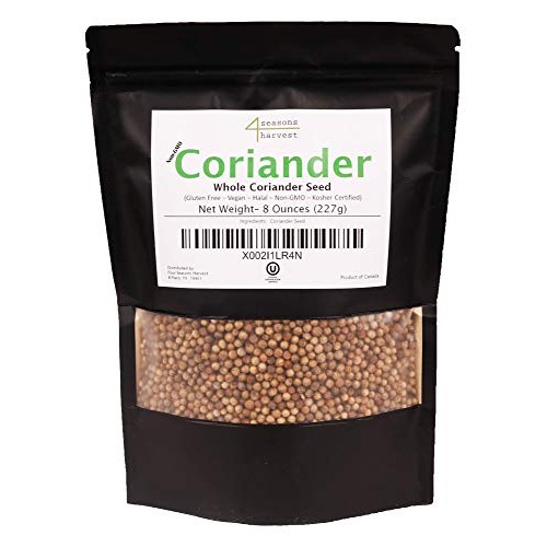 Four Seasons Harvest Coriander Seeds Whole Non-Gmo &Amp; Kosher Cer
