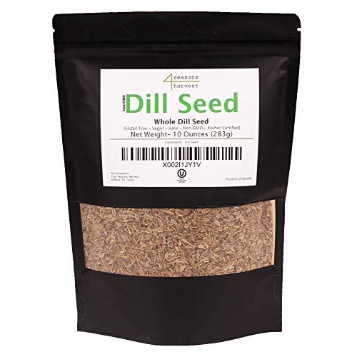 Four Seasons Harvest Dill Seeds Whole Non-Gmo &Amp; Kosher Certifie
