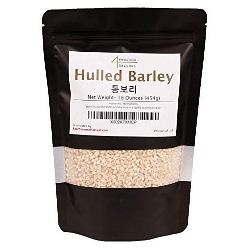 Four Seasons Harvest Hulled Barley 통보리 - 16Oz
