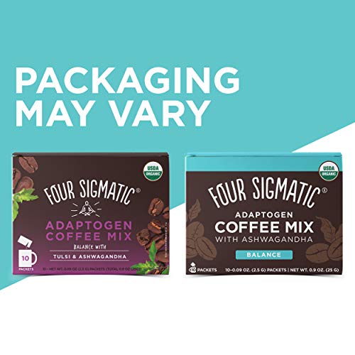 Four Sigmatic Adaptogen Coffee, Organic Medium Roast Instant Cof