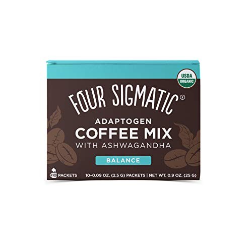 Four Sigmatic Adaptogen Coffee, Organic Medium Roast Instant Cof