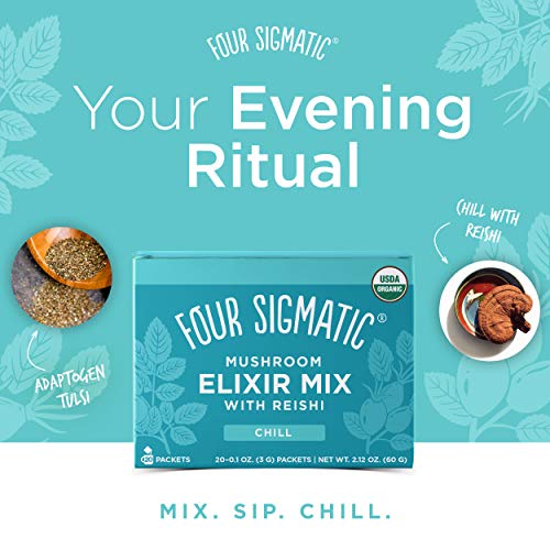 Four Sigmatic Reishi Mushroom Elixir, Organic Reishi Mushroom Po