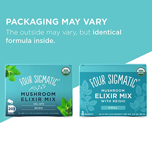 Four Sigmatic Reishi Mushroom Elixir, Organic Reishi Mushroom Po