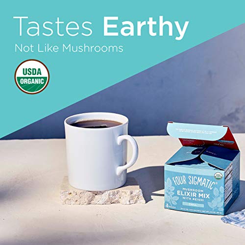 Four Sigmatic Reishi Mushroom Elixir, Organic Reishi Mushroom Po